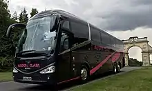 Image 82Ausden Clark Executive Scania Irizar i6 Coach in Black and Pink Livery (from Coach (bus))