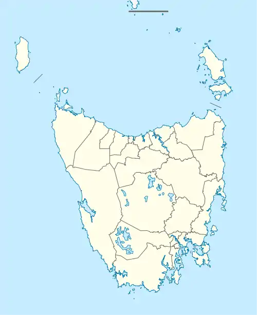 Palana is located in Tasmania