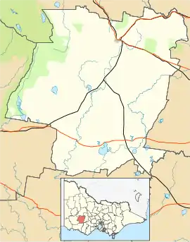 Armstrong is located in Rural City of Ararat