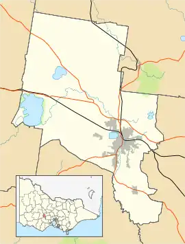 Nerrina is located in City of Ballarat