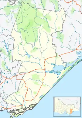 Alberton is located in Shire of Wellington