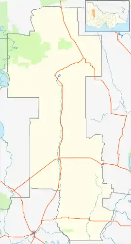 Warracknabeal is located in Shire of Yarriambiack