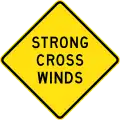 (MR-WDO-13) Strong Cross Winds (Used in Western Australia)