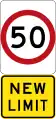 New 50 km/h Speed Limit (Used in Victoria)