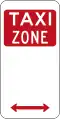 (R5-21) Taxi Zone