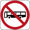 (R6-10-1) No Buses