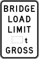 (R6-3) Bridge Load Limit