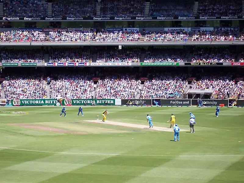 AUS vs IND Victoria Bitter Series 2003–04 at the MCG