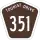 Tourist Drive 351 marker