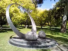 Australian Turkish Friendship Memorial (side view)