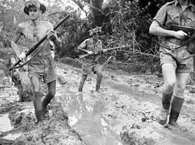 Image 62Australian troops at Milne Bay (from Military history of Australia during World War II)