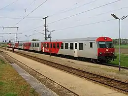 The Steuerwagen of the Austrian CityShuttle in Lower Austria