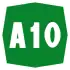 Autostrada A10 shield}}