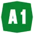 Autostrada A1 shield}}