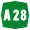 Autostrada A28 shield}}