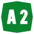 Autostrada A2 shield}}