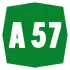 Autostrada A57 shield}}