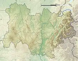 Chéran is located in Auvergne-Rhône-Alpes