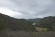 See Canyon in Avila Beach, with apple orchards visible in the distance.