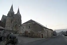 Main road and Our Lady's basilica