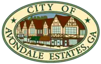 Official seal of Avondale Estates, Georgia