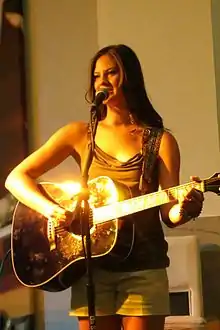 Brown performing in 2013