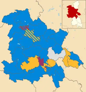 2011 results map