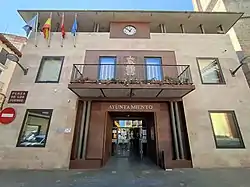 The town hall of Cascante