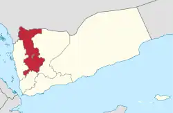 Location of Azal Region in Yemen