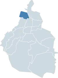 Azcapotzalco within Mexico City