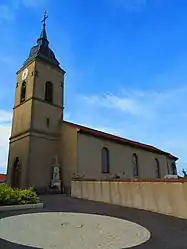 The church in Azoudange