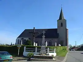 The church of Bécourt