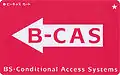 BS Digital CCI and Terrestrial Digital support mark B-CAS card