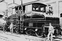 Image 42Baltimore & Ohio electric engine, 1895 (from Locomotive)