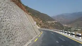 B.P. Highway at Bardibas- Sindhulibazar section