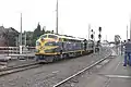 B74 leading T357 and X31 on Seymour Railway Heritage Centre's charter to Geelong celebrating B74's 65th anniversary on entering service