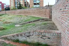 Detail of embrasure