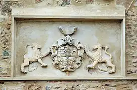 Coat of arms over the Merida Gate