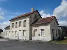 Former railway station of Bapaume in May 2014.