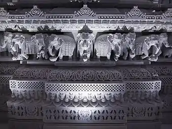 Mandir carving