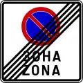 End of no Park Zone