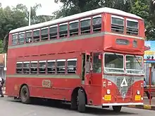 Image 101An Ashok Leyland double decker bus. (from Double-decker bus)