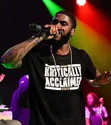 K.R.I.T. performing in 2015