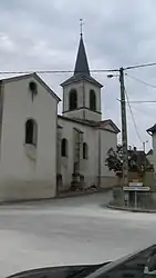 The church in Blagny-sur-Vingeanne