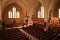 Interior of the church