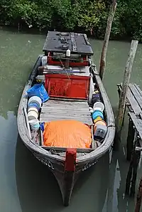 Boat in Pulau Ketam