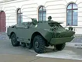 Armored scout car BRDM-2 of the National People's Army