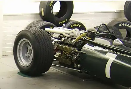 BRM H-16 engine in a 1966 BRM P83