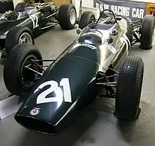 The four wheel-drive BRM P67 from the 1964 season