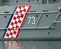 New racing stripes on Croatian Navy's BS-73 Faust Vrančić